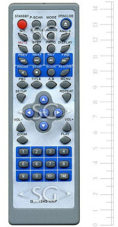 Пульт дистанционного управления для BIMATEK D-1245VKP Пульт дистанционного управления для BIMATEK D-1245VKP
