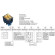 Переключатель KCD3-2 (KCD3-201N11CYK) (маркировка KCD6) 16A 6pin YELLOW light