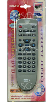 Пульт дистанционного управления для PANASONIC universal RM-D723 (корпус типа VEQ2392 (VEQ2380))  блистер