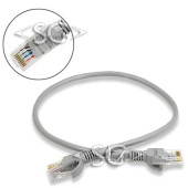 Патч-корд UTP (RJ45-RJ45) cat. 5e многожильный, литой, 0,5м, SIPU Патч-корд UTP (RJ45-RJ45) cat. 5e многожильный, литой, 0,5м, SIPU