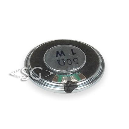 Громкоговоритель ( динамик) YD30-02M (30*h5*магн.N35)  50 Om 1W, металл