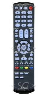 Пульт дистанционного управления для TOSHIBA SE-R0319 черный (= SE-R0337 белый) tv+dvd Пульт дистанционного управления для TOSHIBA SE-R0319 черный (= SE-R0337 белый) tv+dvd