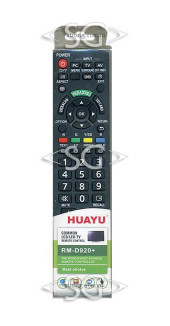Пульт дистанционного управления для PANASONIC universal RM-D920+3D (корпус типа  N2QAYB000370 (399) viera lcd) блистер