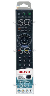 Пульт дистанционного управления для SONY universal RM-L1108 (корпус типа RM-ED018) блистер Пульт дистанционного управления для SONY universal RM-L1108 (корпус типа RM-ED018) блистер
