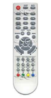Пульт дистанционного управления для MYSTERY tv MTV-1915WD, MTV-2215WD, MTV-2225WD tv+dvd белый Пульт дистанционного управления для MYSTERY tv MTV-1915WD, MTV-2215WD, MTV-2225WD tv+dvd белый