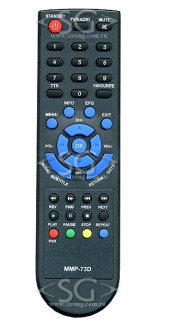 Пульт дистанционного управления для MYSTERY MMP-73DT2 dvb-t2 Пульт дистанционного управления для MYSTERY MMP-73DT2 dvb-t2