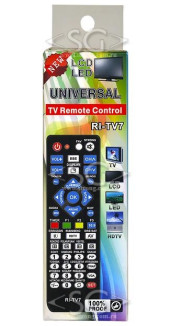 Пульт дистанционного управления универсальный для TV R-TV7 (RI-TV7) (инструкция на русском языке) в коробке