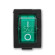 Переключатель KCD1-B2 (KCD1-B2101N11GK)* 6A 3pin GREEN light