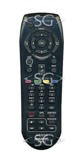 Пульт дистанционного управления для SHARP GB028WJSA (RRMCGB028WJSA-0)    /orig./