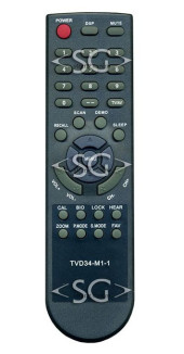 Пульт дистанционного управления для VR TVD34-M1-1 (CT-21VUAS-G) Пульт дистанционного управления для VR TVD34-M1-1 (CT-21VUAS-G)