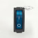 Переключатель KCD3-1 (KCD3-101N11CBK) 16A 3pin BLUE light