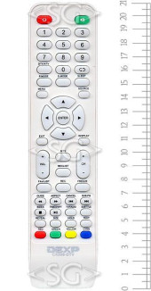 Пульт дистанционного управления для DEXP CX508-DTV (507DTV) белый /TELEFUNKEN 507DTV/ERISSON/Fusion с марк "DEXP" под ориг. Пульт дистанционного управления для DEXP CX508-DTV (507DTV) белый /TELEFUNKEN 507DTV/ERISSON/Fusion с марк "DEXP" под ориг.
